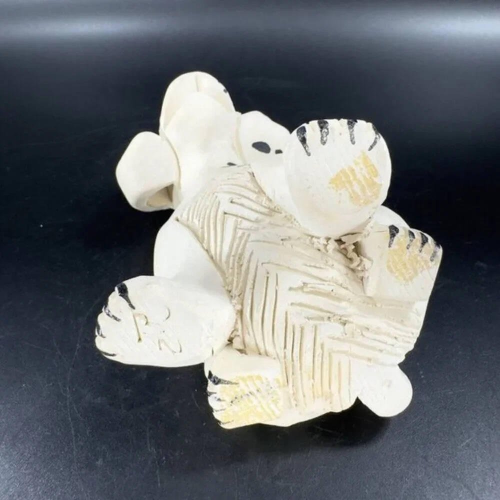 Artesania Rinconada Figurine Made In Uruguay Marked Whimsical Dalmatian Dog VTG‎